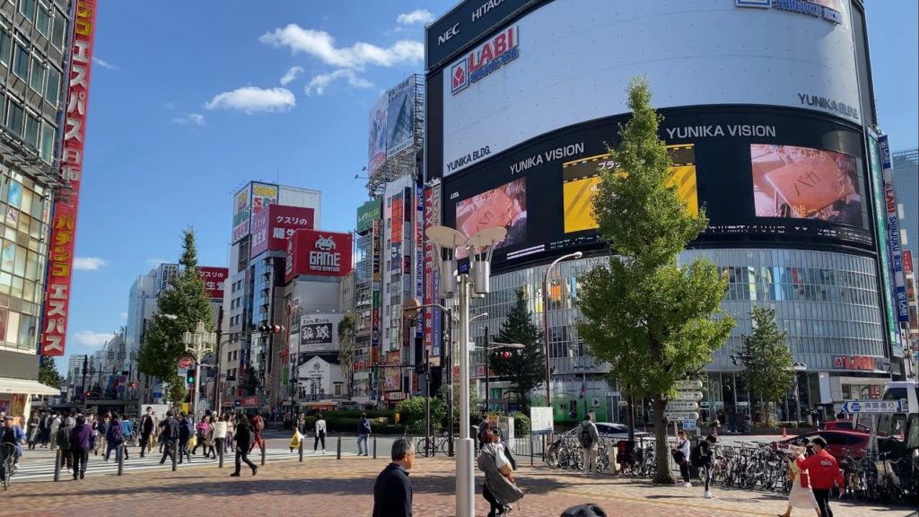 【4K】I walked around Shinjuku-Tokyo on a sunny day【Part1】