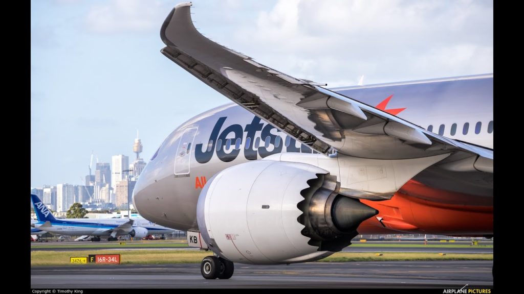 Jetstar Airways / Sydney ~ Honolulu ~ Hawaii / Boeing 787- 8 Dreamliner / JQ 3