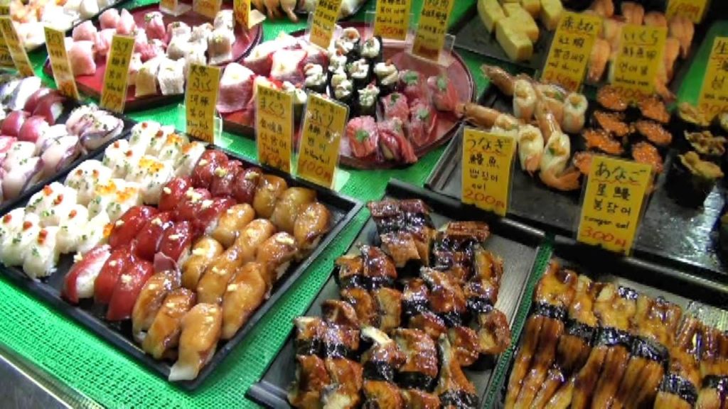 Very popular KARATO fresh market in Japan（Sushi Paradise）