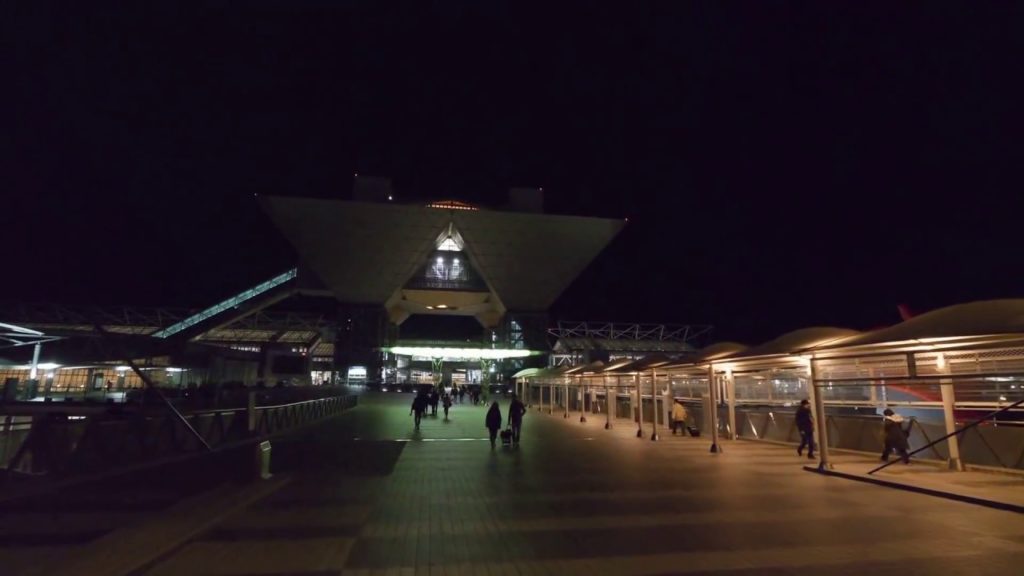 【Live】Night Odaiba walk and fireworks
