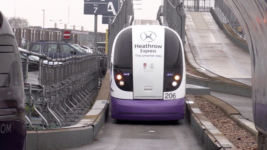 London Heathrow ULTra Pods