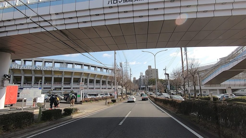 【ドライブ】名古屋港付近から瑞穂競技場付近までのドライブ【名古屋】 Drive From Nagoya Port to Mizuho Stadium , Nagoya Japan.