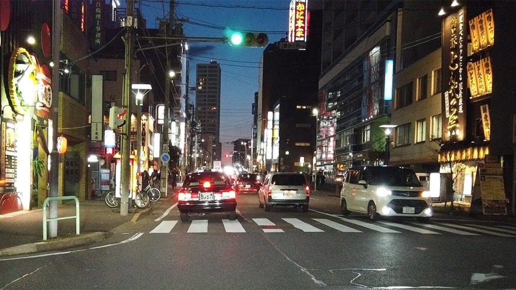 【夜ドライブ】池下から金山までナイトドライブ！ 【名古屋】 Night Drive from Ikeshita to Kanayama , Nagoya Japan.