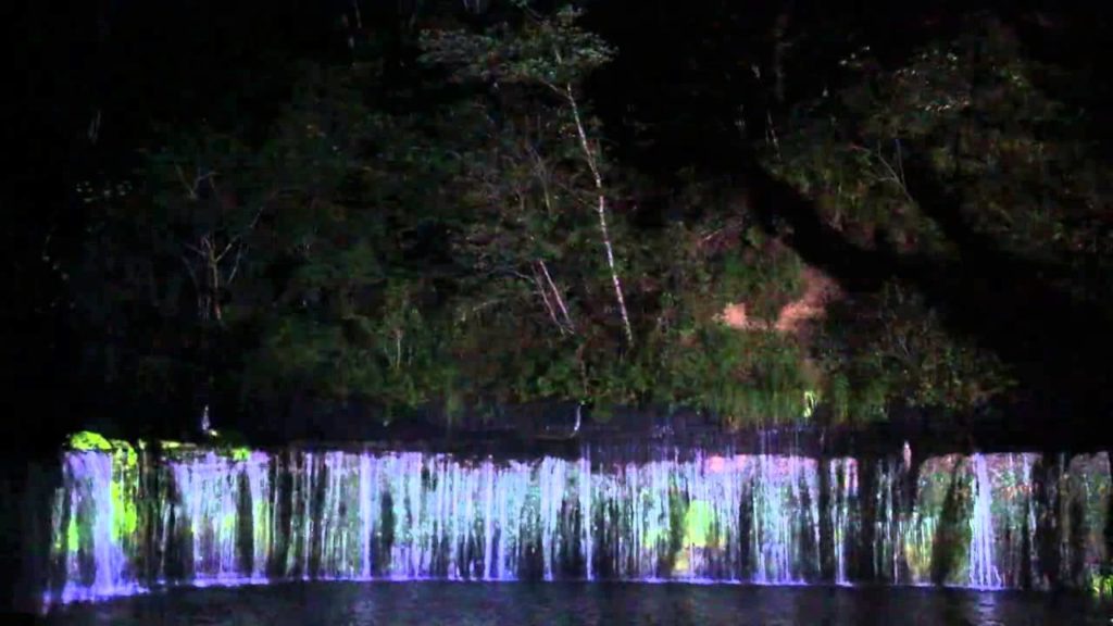 ［HD］白糸の滝ライトアップ 2013 ／ Shiraito Falls Light up 2013