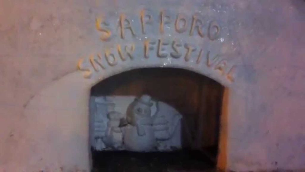 Sapporo Snow Festival At Odori Park