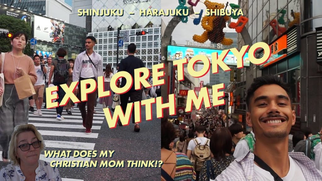 I'm in JAPAN! TOKYO TRAVEL VLOG, (First Time in Shinjuku, Harajuku + Shibuya) | CHRISTIAN MOM REACTS
