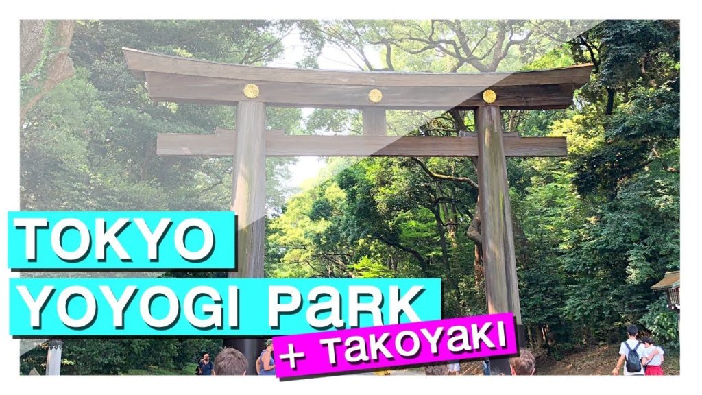 AMAZING MEIJI SHRINE YOYOGI PARK Tokyo Japan & Takoyaki