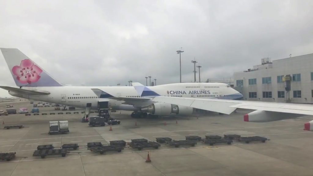 China Airlines CI 0703 Taipei to Manila
