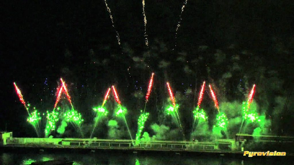 Monaco - Fireworks festival 2012 - Pyrovision - Austria