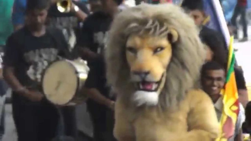 Sri Lanka V England Cricket  The Lion