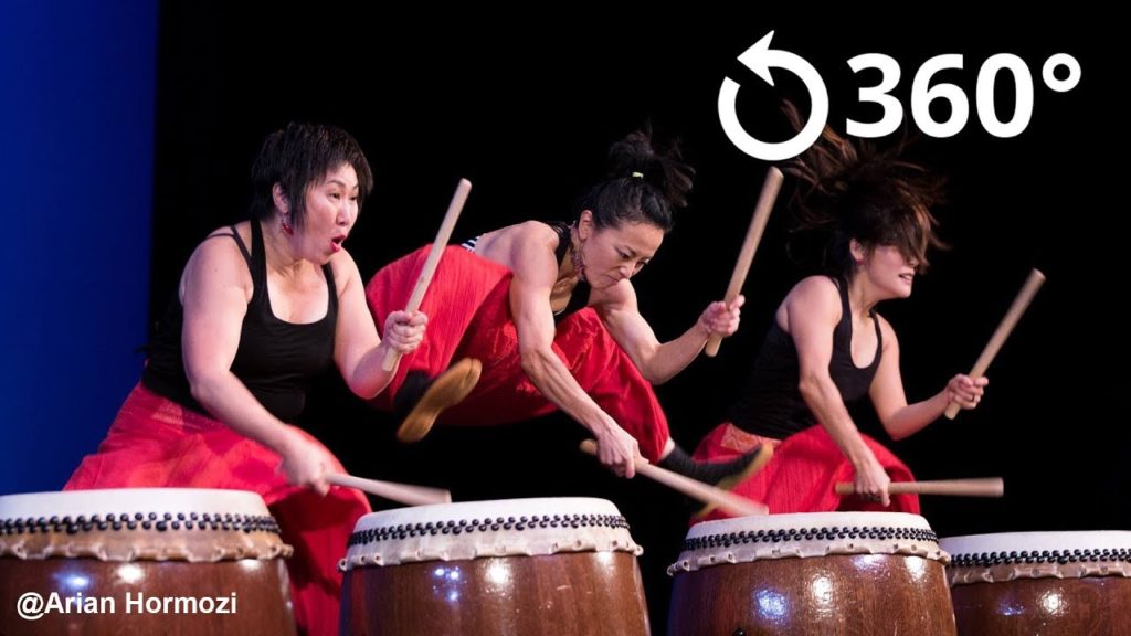 Taiko Performance in 3D VR