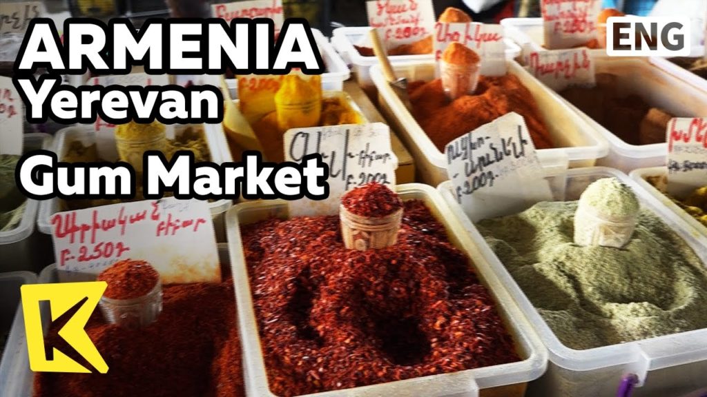 【K】Armenia Travel-Yerevan[아르메니아 여행-예레반]트롤리 버스로 간 굼시장/Trackless/Trolley bus/Gum Market/Fire pot