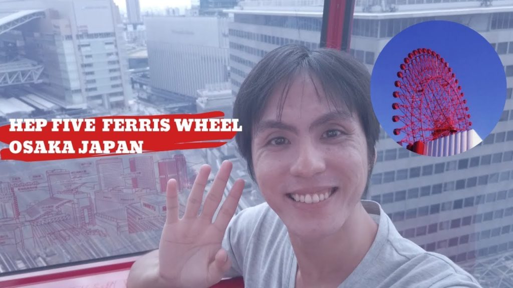 HEP FIVE FERRIS WHEEL IN OSAKA JAPAN