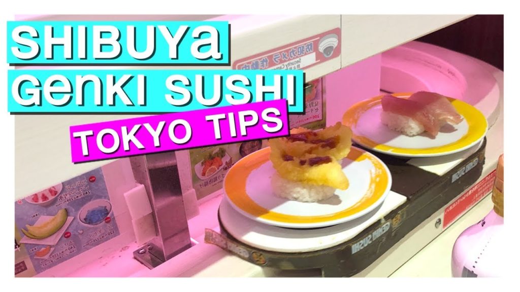 GENKI SUSHI TOKYO & Shibuya crossing Japan – cheap conveyor belt sushisushi GENKI SUSHI TOKYO & Shibuya crossing Japan - cheap conveyor belt sushisushi