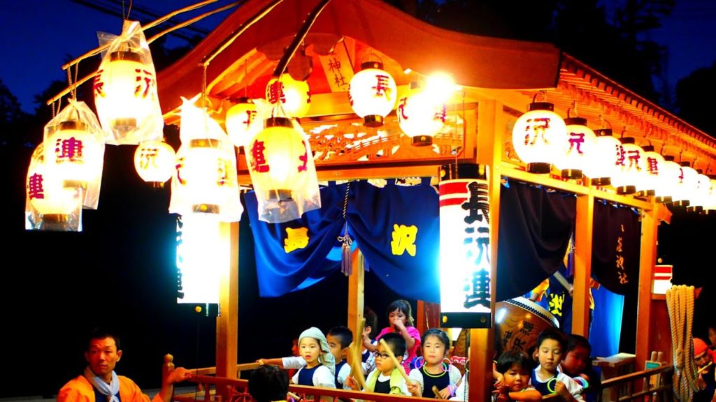 長沢八握神社祭典2015　長沢連