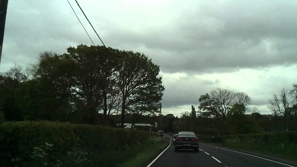 Driving in the UK - Newbury to Basingstoke