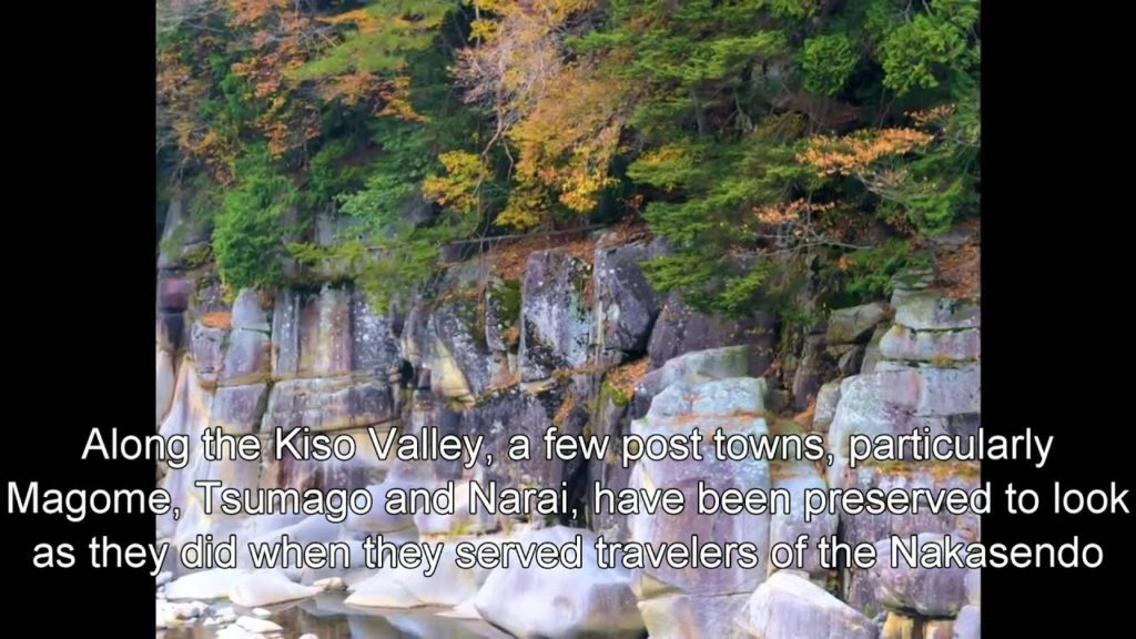 Japan Trip: Kiso Valley old townscape in mountains, Nagano, Japan