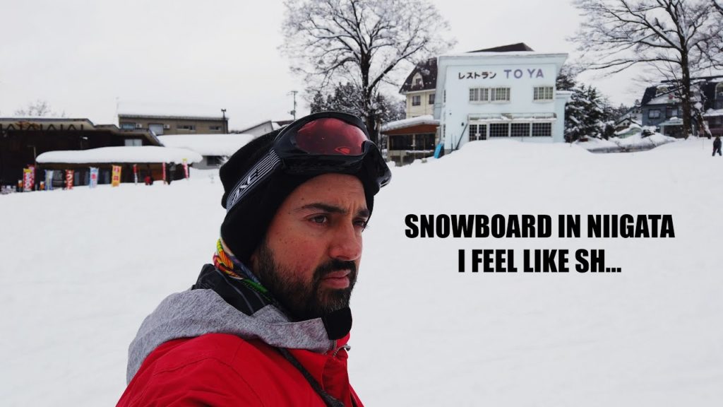 Snowboard trip to Niigata Maiko resort