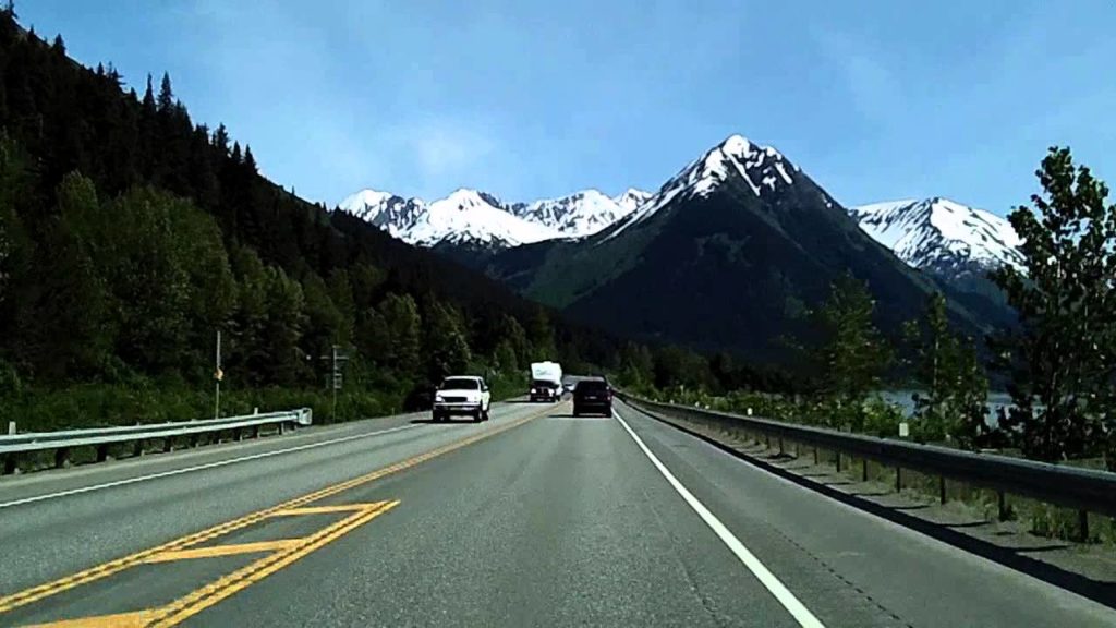 The Drive to Kenai Peninsula from Anchorage: Seward Highway (Faster)