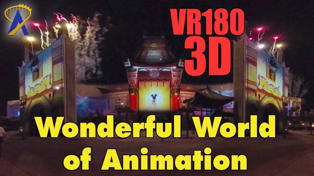 VR180 Wonderful World of Animation Show at Disney's Hollywood Studios