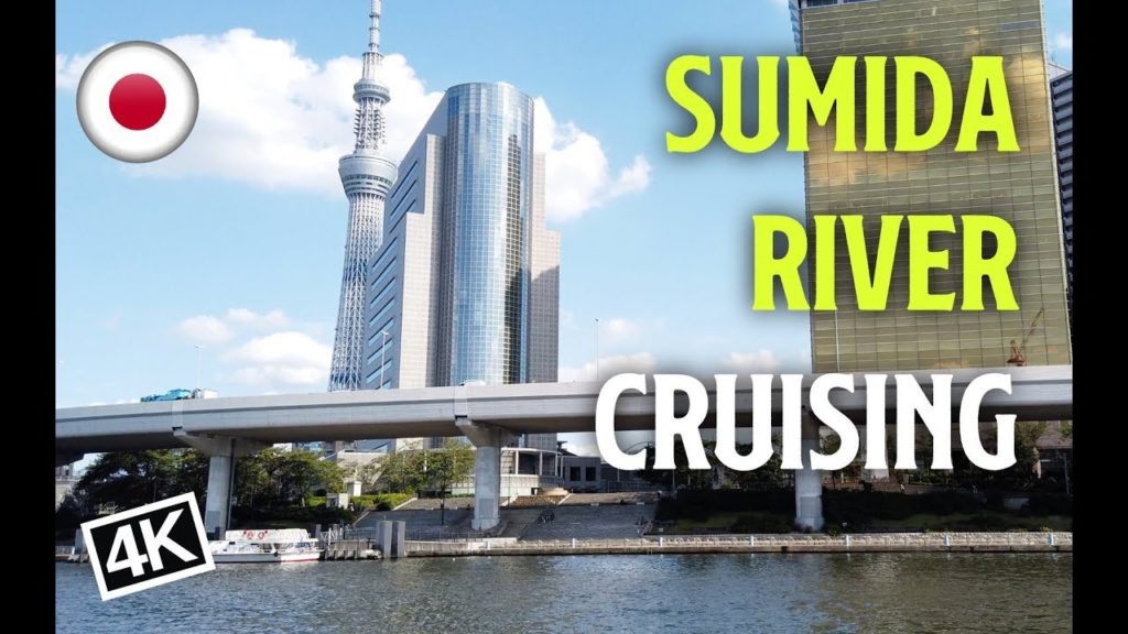 [4K]Cruising Sumida River 🗼 Tokyo, Japan [60fps, with Commentary]