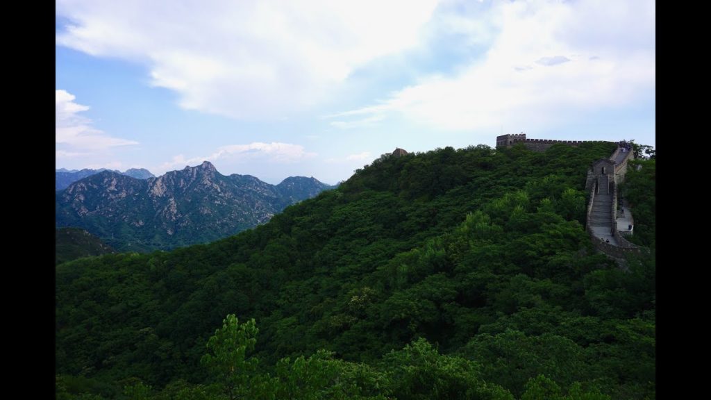 Travel Journal: China - Beijing -The Great Wall of China in 4k filmed with a drone