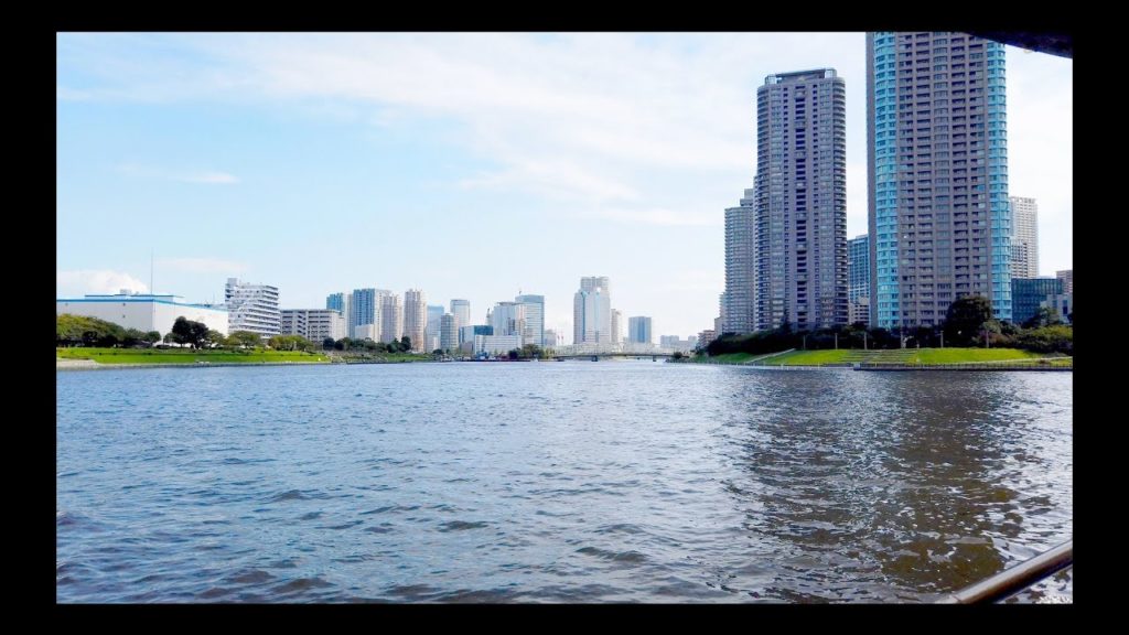 [4K]Cruising Sumida River 🗼 Tokyo, Japan [No Commentary]