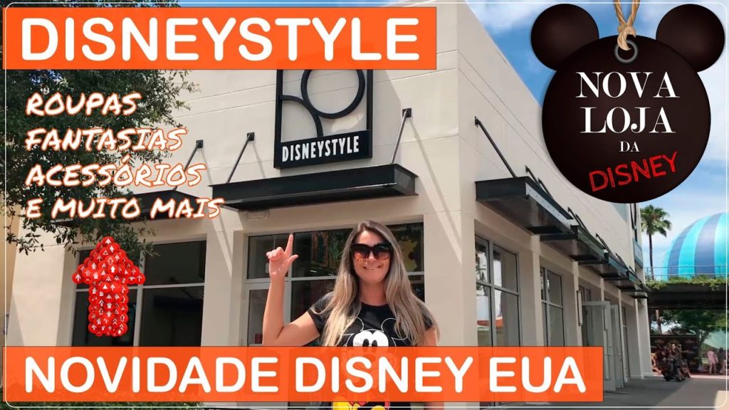TOUR na Loja DISNEYSTYLE na DISNEY SPRINGS em Orlando nos EUA.
