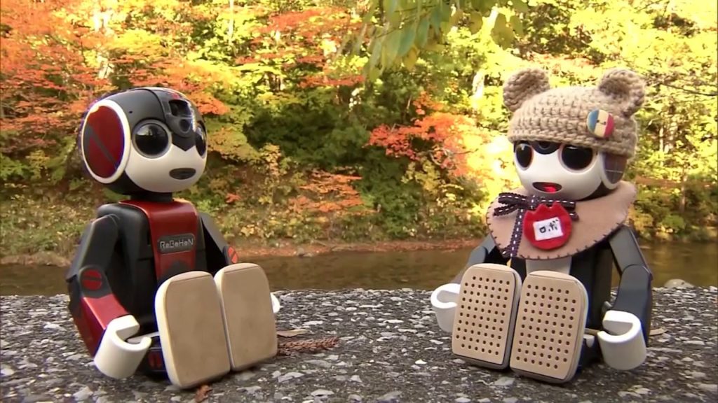 Japan's Mini-humanoid robots' tour for promoting tourism