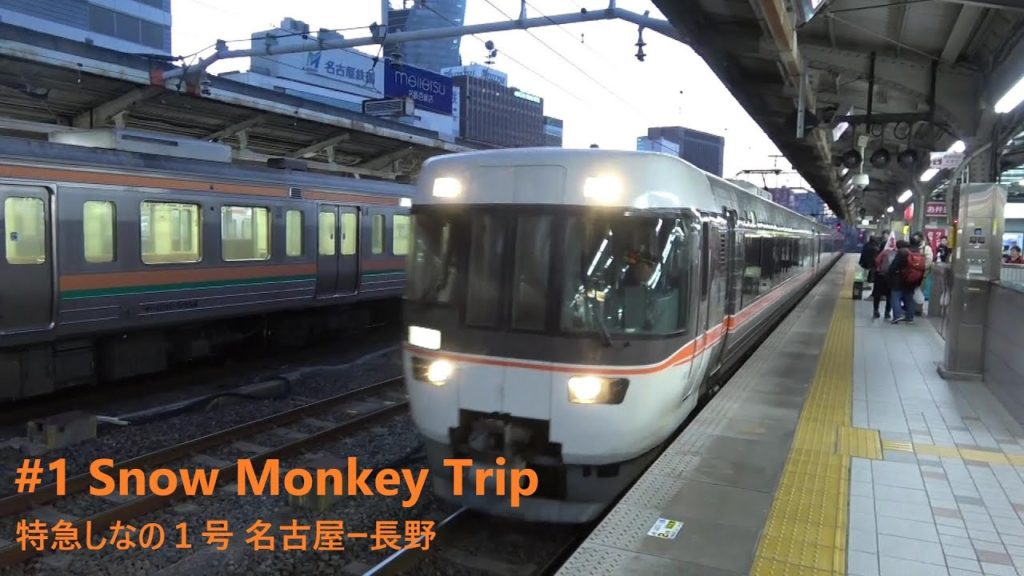 NAGANO Trip#1 SHINANO(長野旅行 しなの1号) 1/19 7:00