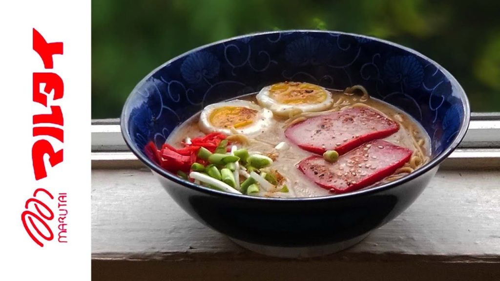 Marutai Kumamoto Tonkotsu - Instant Noodle Recipe Time - EP 191