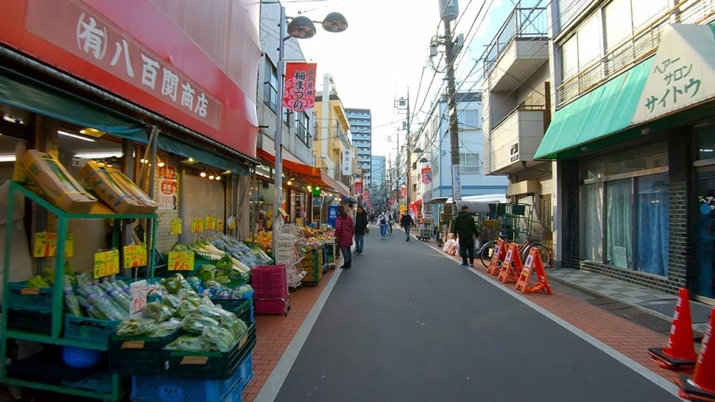 Tokyo Cycling Tour In Kameido | Bike Ride POV 4K