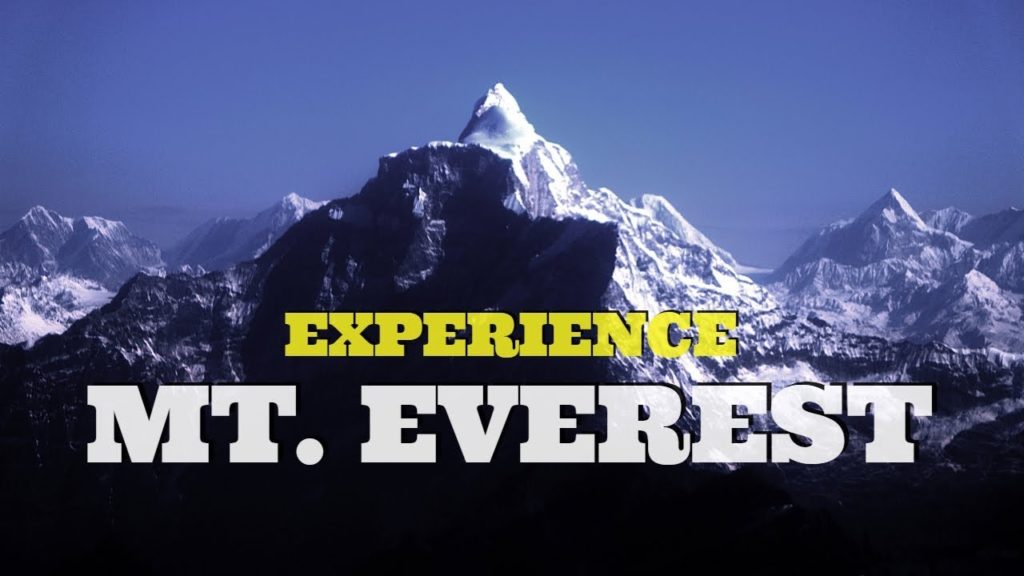 Mount Everest Video (सगरमाथा): Mountain Flight • Close-Up View