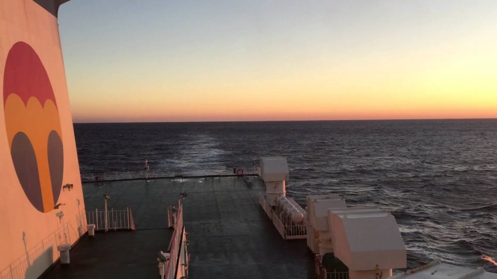 オーシャン東九フェリーで徳島への旅