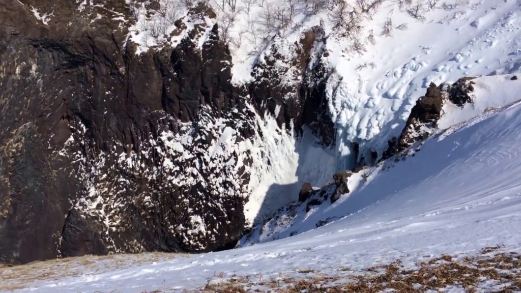 Snowy Frepe Waterfall in Shiretoko (Utoro) II (East Hokkaido) / Frepe瀑布 - 北海道知床(宇登呂)冬季風景 二