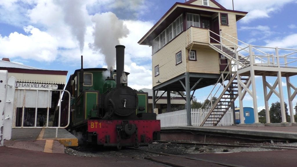 Bennett Brook Railway drivers view full trip