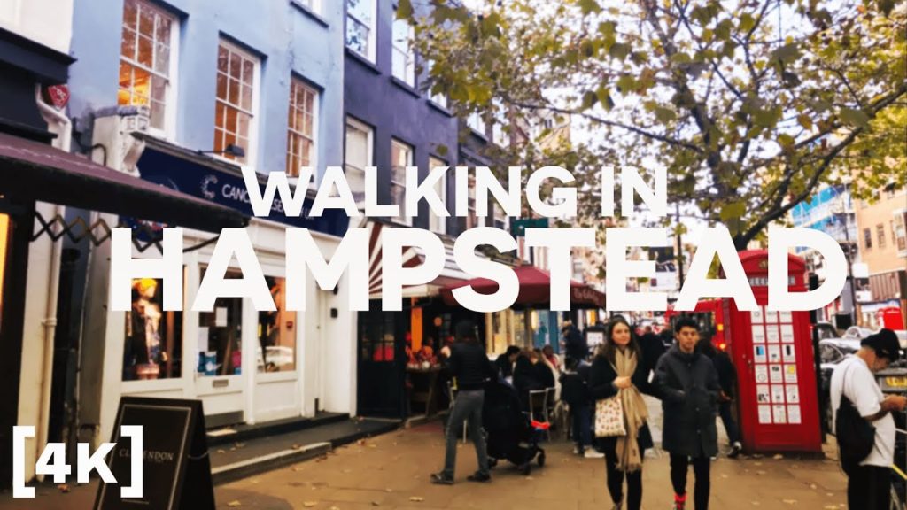 [ 4K ] SECRETS OF LONDON -  A Virtual Walk in Hampstead Village