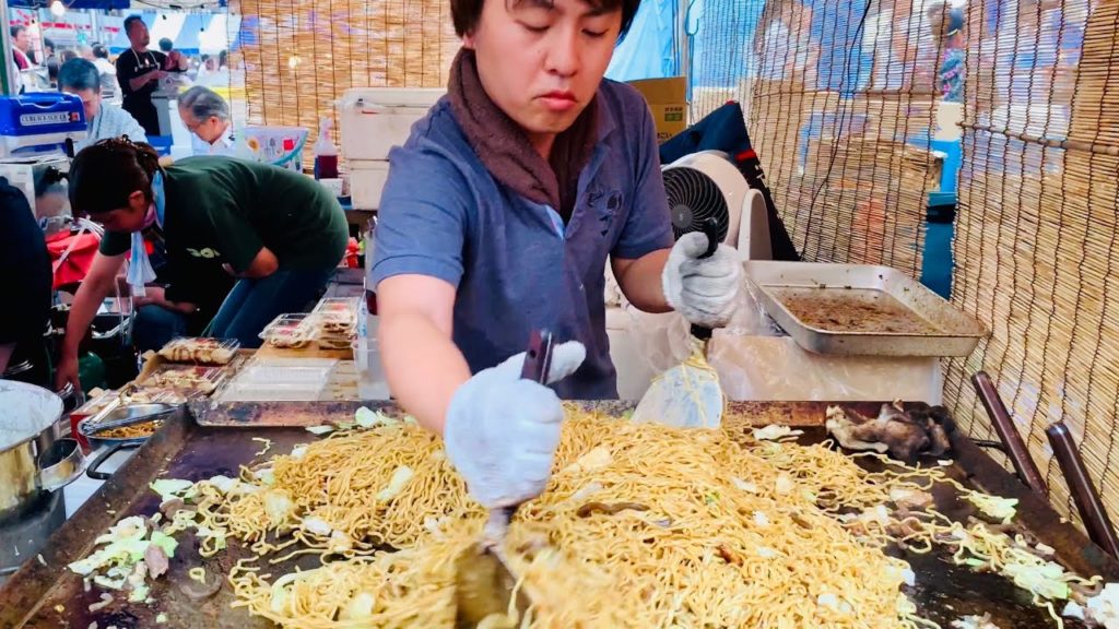 Japan Street Food – Yakisoba (焼きそば) | Fried Buckwheat – Japanese Noodle Stir-fry Japan Street Food - Yakisoba (焼きそば) | Fried Buckwheat - Japanese Noodle Stir-fry