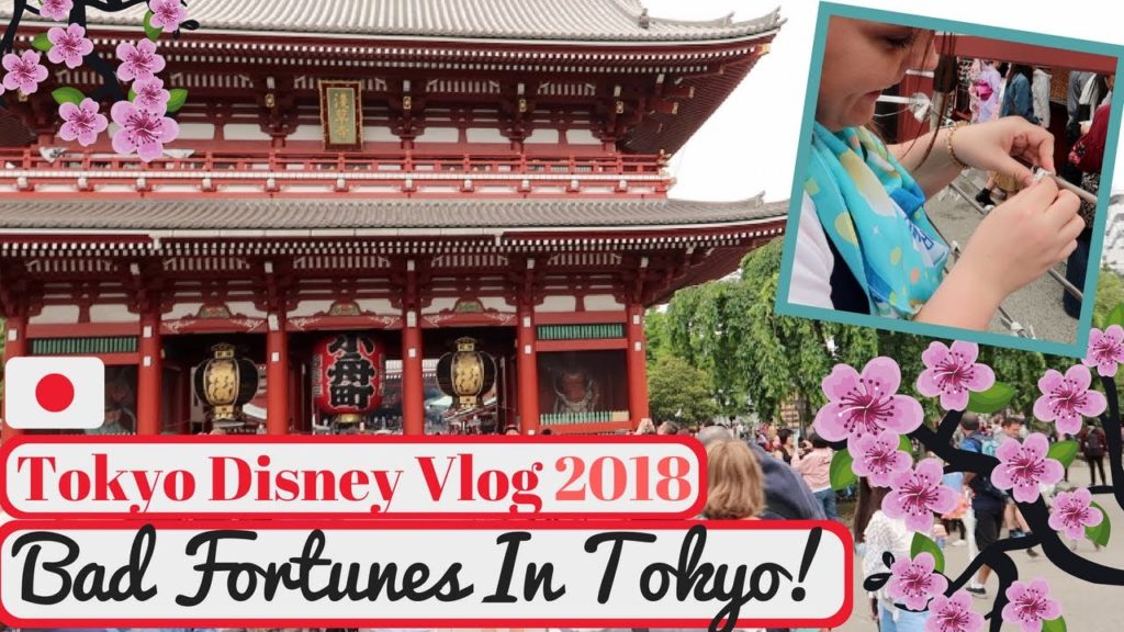 Tokyo Disneyland Vlog 2018 | We Get a Bad Fortune & Explore Tokyo City | KrispySmore #13