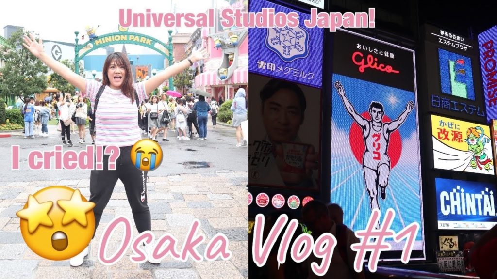 Japan Vlog Day 1&2 | Osaka | Universal Studios Japan | Harry Potter | Hello Kitty