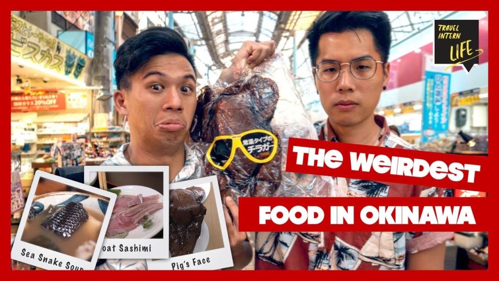 Eating a PIG’S HEAD and Drinking SEA SNAKE SOUP — Okinawa, Japan | The Travel Intern