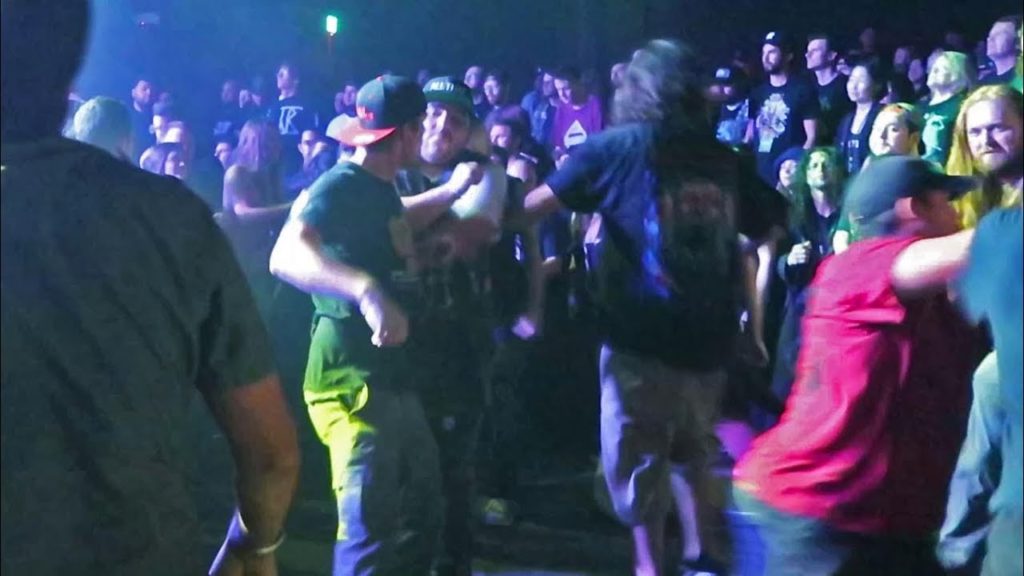 There Was A Fight In This Mosh Pit