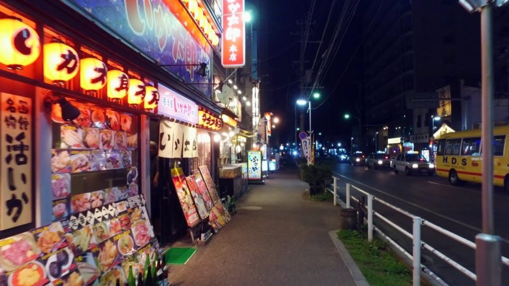 北海道地震から2週間経った函館市内の様子 - 4K UHD