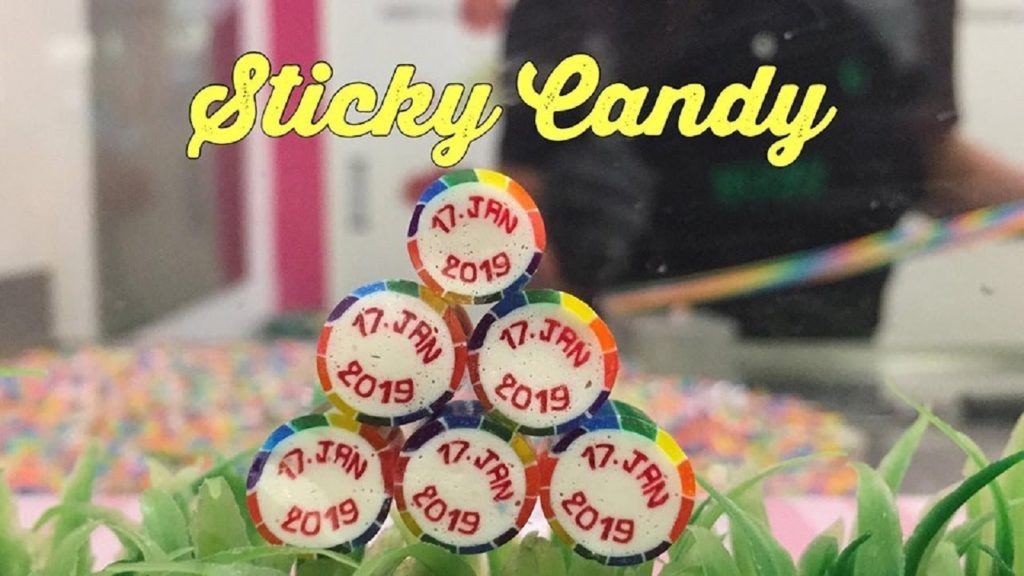 #57 HARD CANDY | Making "17 Jan 2019" with Handmade Candy, Handmade Candy in 2019