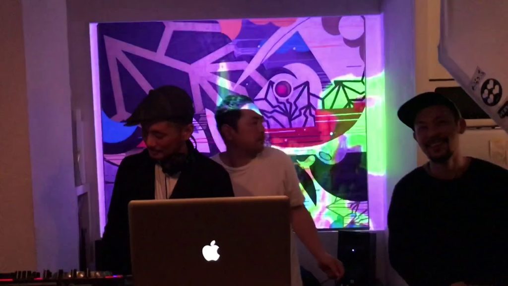 Hiroshima DJ scene at Dimlight: Mc Taisho, Sleepyeye and Suiko