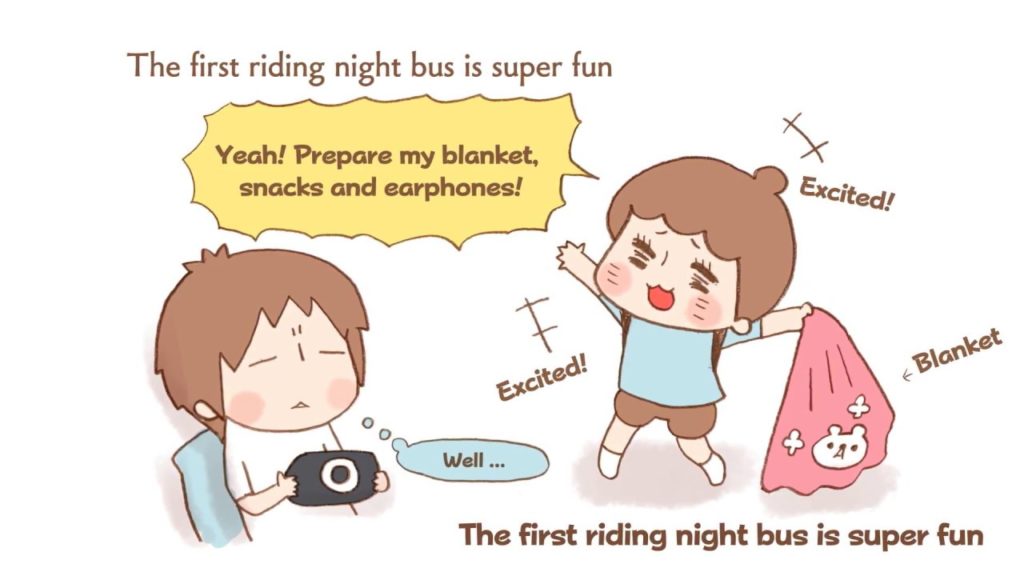 JaeJae Fun Japan-Hiroshima edition - vol.1- Night bus
