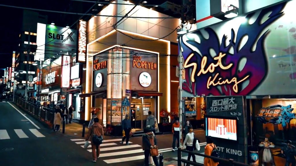 Around Yokohama Station At Night