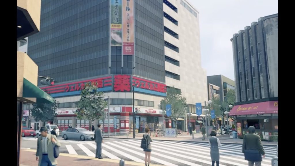 [Virtual Tourism] Yakuza 7 - Yokohama, Isezaki Road - Walking in 1st person