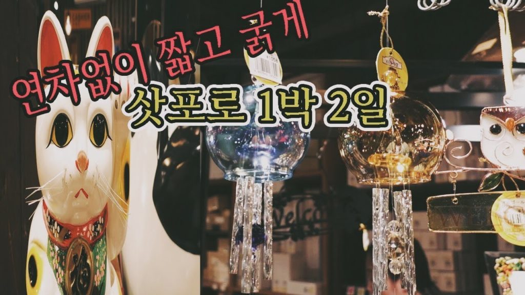 일본 🇯🇵삿포로 1박2일 브이로그💡피치항공 타고 연차없이 주말여행 ✈️ (오타루오르골당 다루마본점 징기스칸 스프카레 쇼핑 탕진잼) 일본 🇯🇵삿포로 1박2일 브이로그💡피치항공 타고 연차없이 주말여행 ✈️ (오타루오르골당 다루마본점 징기스칸 스프카레 쇼핑 탕진잼)