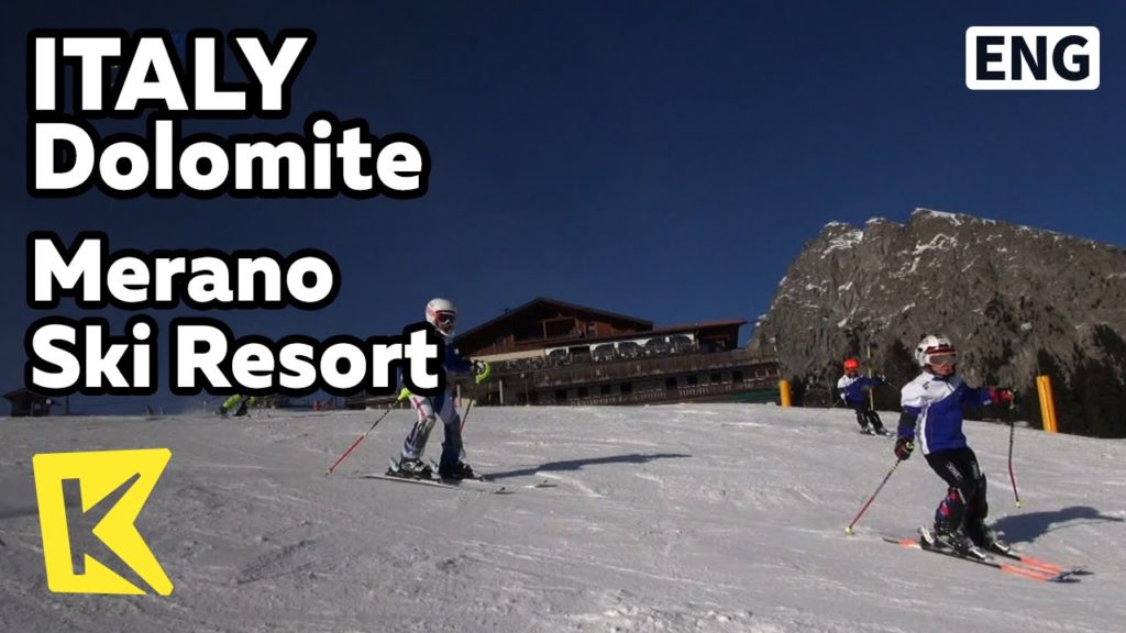 【K】Italy Travel-Dolomites[이탈리아 여행-돌로미티]메라노 스키장, 꼬마 스키어들/Merano Ski Resort/School/Tyrol